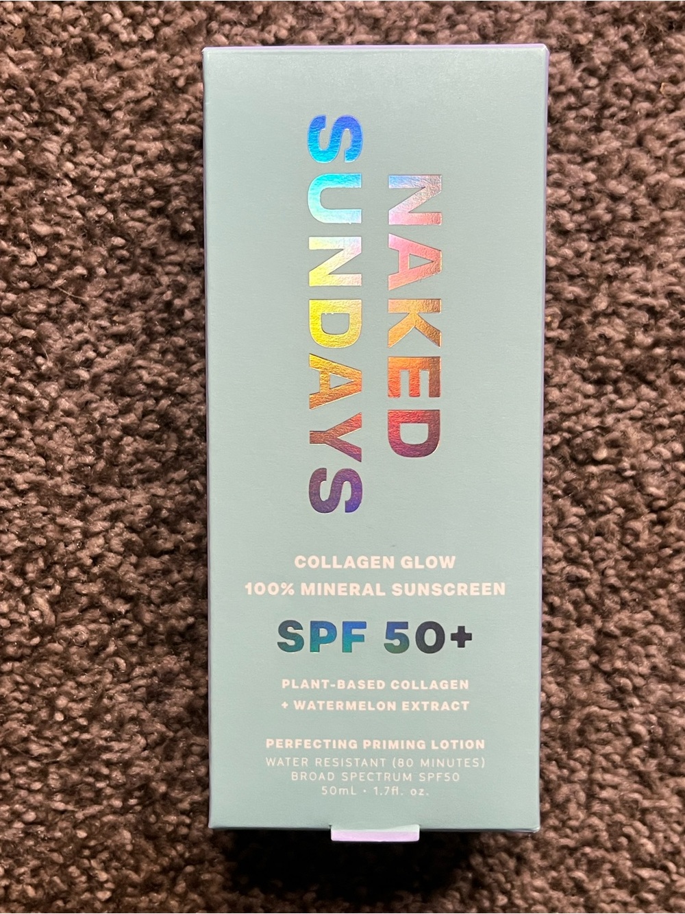 Naked Sundays Collagen Glow SPF 50+ Mineral Sunscreen 50ml